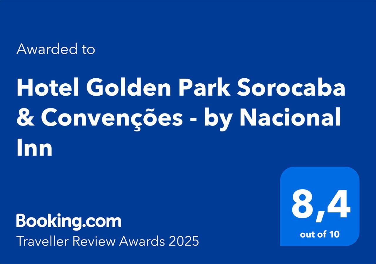 Hotel Golden Park Sorocaba & Convencoes By Nacional Inn 外观 照片